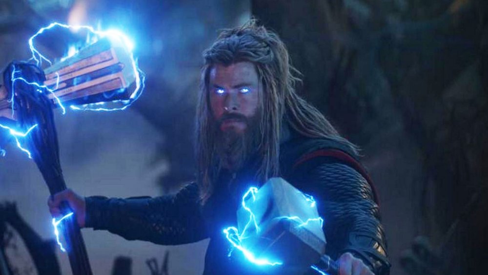 Chris Hemsworth as Thor in Avengers: Endgame