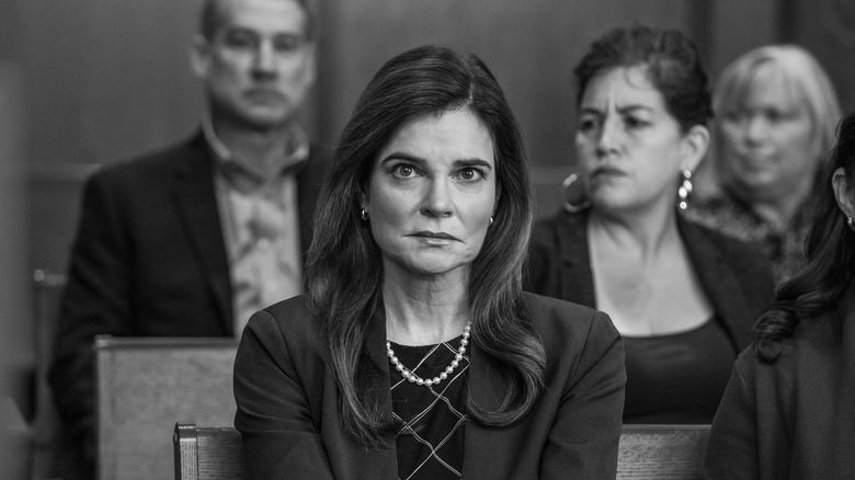 Betsy Brandt looking angry