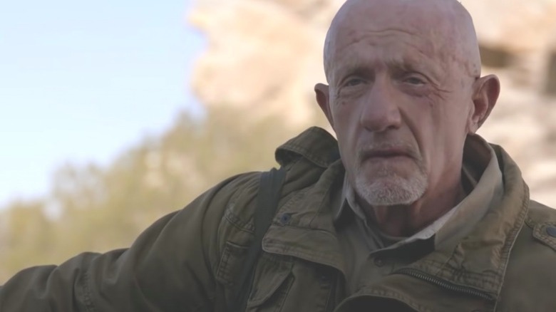 Mike Ehrmantraut looking