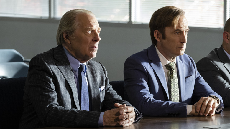 Chuck and Jimmy McGill serious