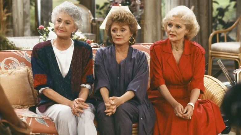 Bea Arthur Rue McClanahan and Betty White The Golden Girls