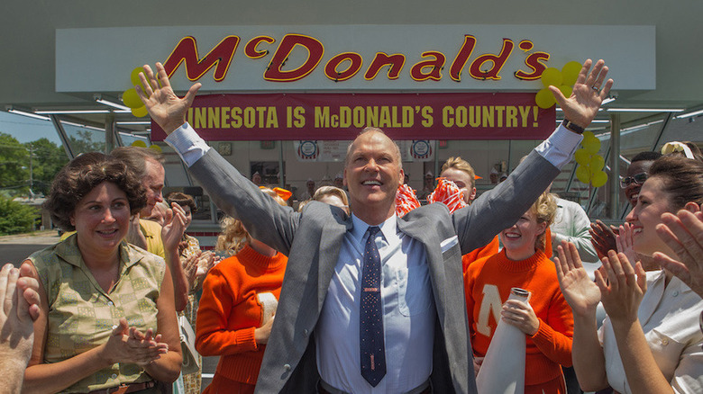 Ray Kroc opening a McDonald's