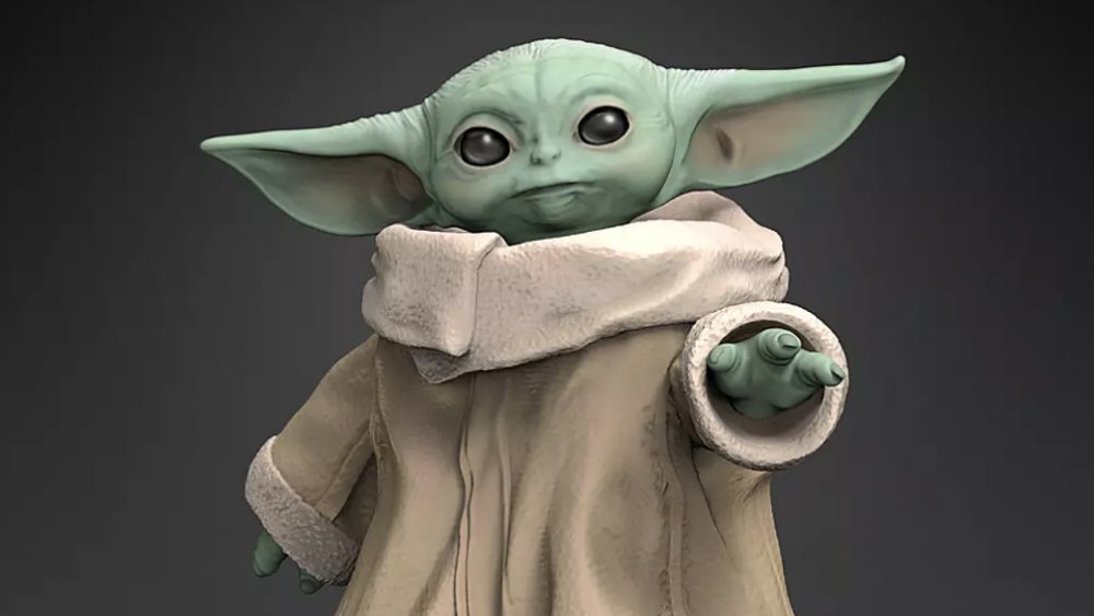 Baby Yoda figurine