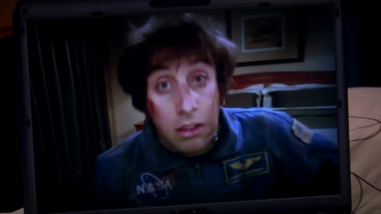 Howard looking rough in space