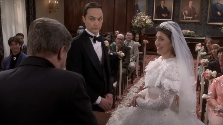 Sheldon and Amy getting married