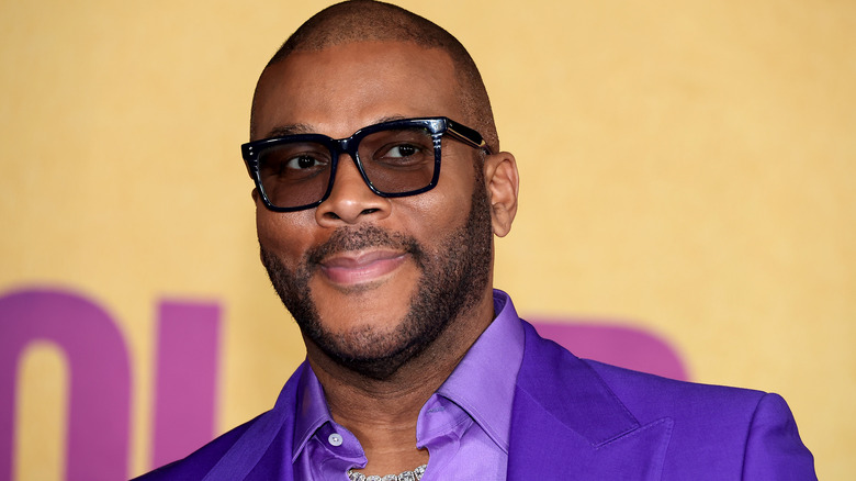 Tyler Perry smiling