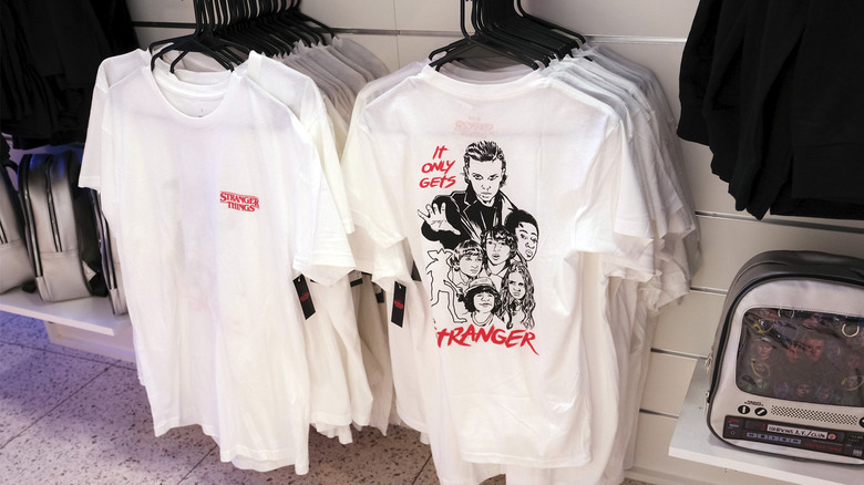 White Stranger Things T-Shirts