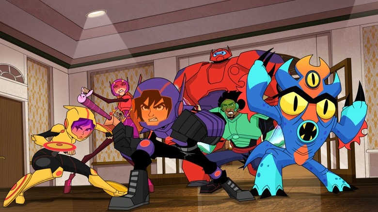 Big Hero 6 gang from animated series