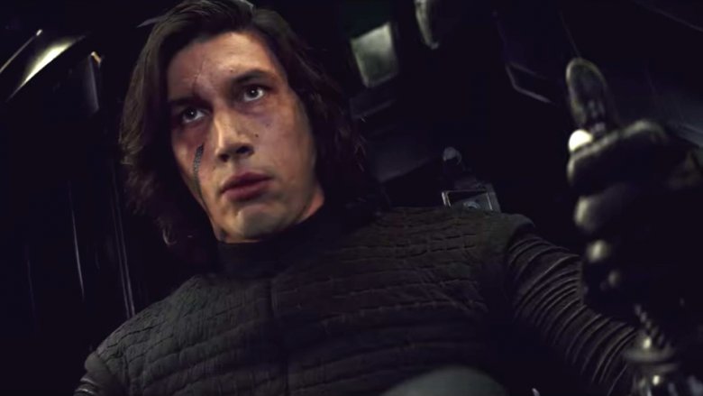 Kylo Ren inside ship