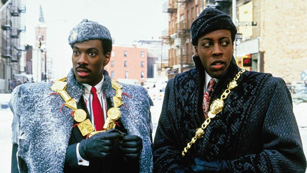 Eddie Murphy as Prince Akeem in Coming to America