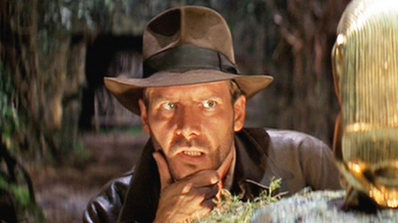 Harrison Ford ponders trap