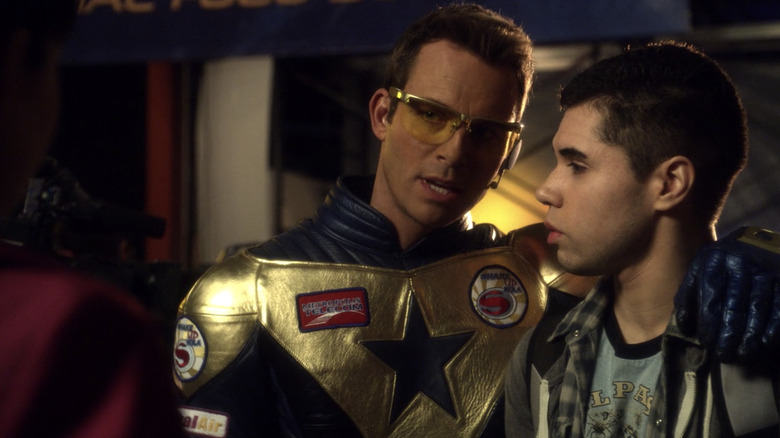 Booster Gold Blue Beetle Smallville