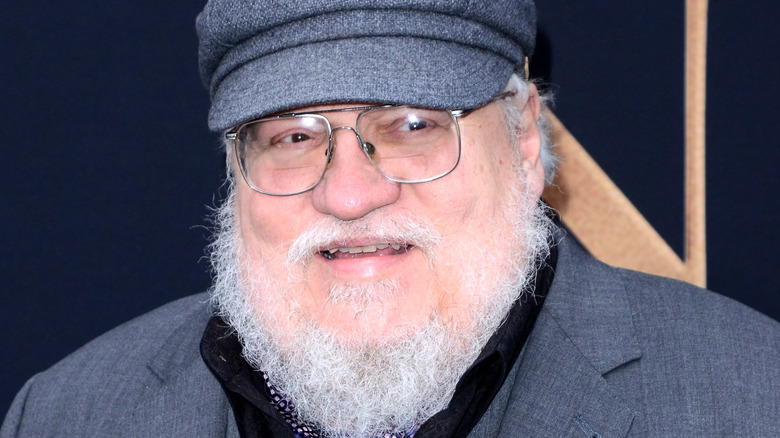 George R. R. Martin smiling