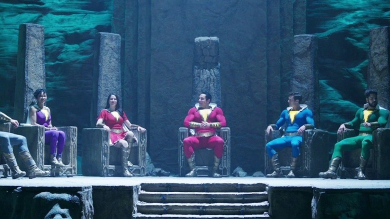 The Shazam family at the Rock of Eternity