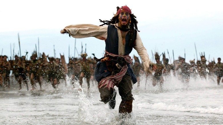 Jack chased by warriors