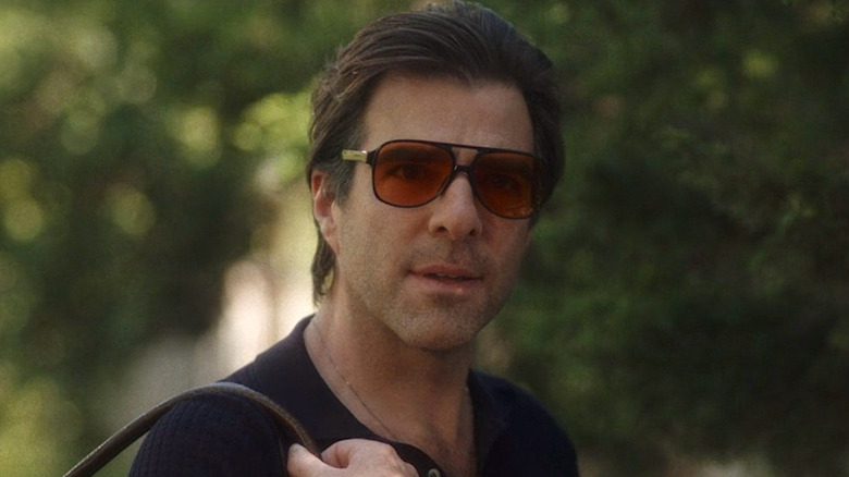 Zachary Quinto looks offended