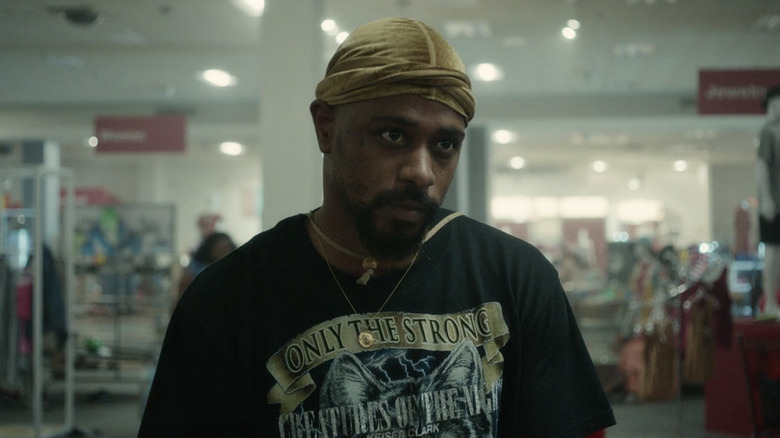 Darius (LaKeith Stanfield) at a department store on "Atlanta"