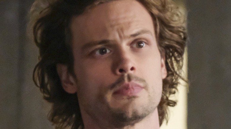 Spencer Reid looks concerned