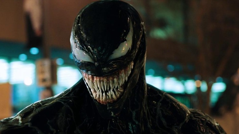 Venom smiling