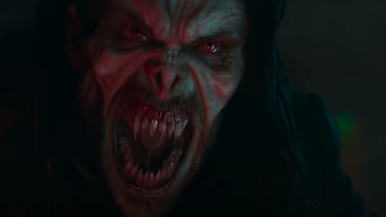 Morbius growling 