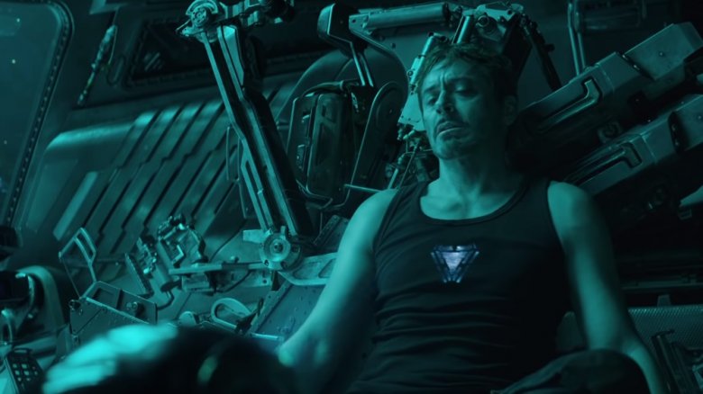 Robert Downey Jr as Tony Stark/Iron Man in Avengers: Endgame