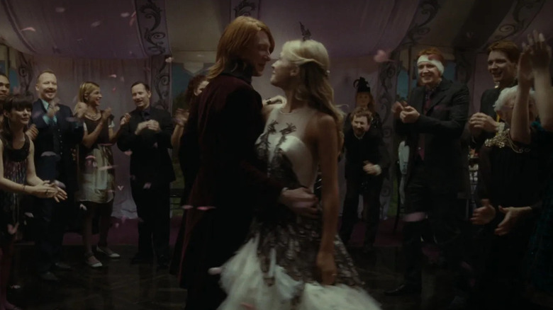 Bill and Fleur dancing at wedding