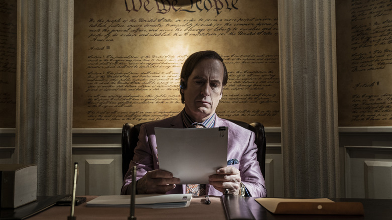 Bob Odenkirk reads as Saul Goodman