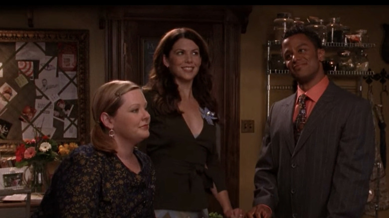 Sookie, Lorelai, and Michel 