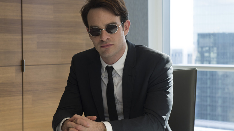 Matt Murdock at a desk