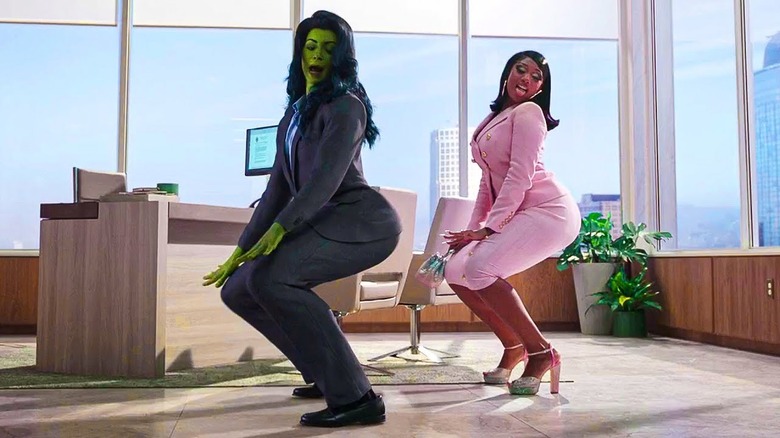 She-Hulk, Megan Thee Stallion twerking