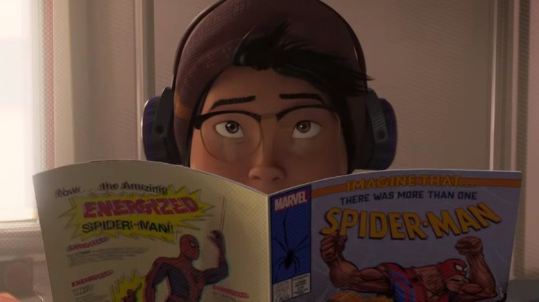 Miles' roommate from Spider-Man: Into the Spider-Verse