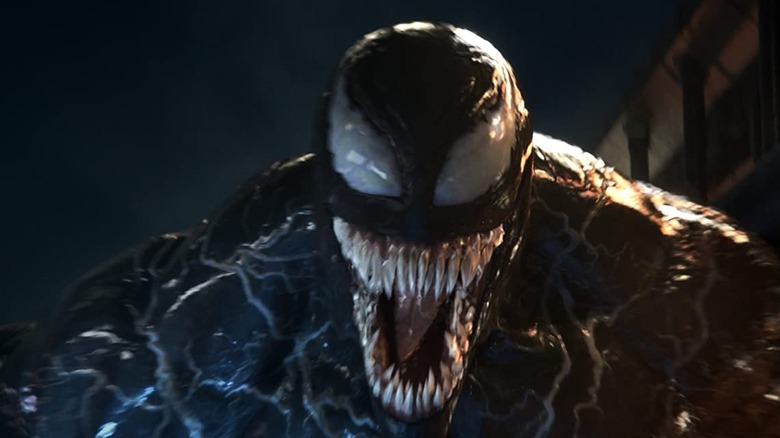 Venom with open mouth