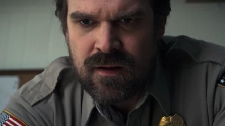 David Harbour in Stranger Things