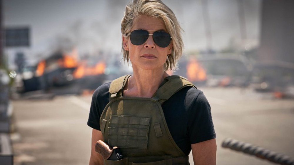 Linda Hamilton as Sarah Connor