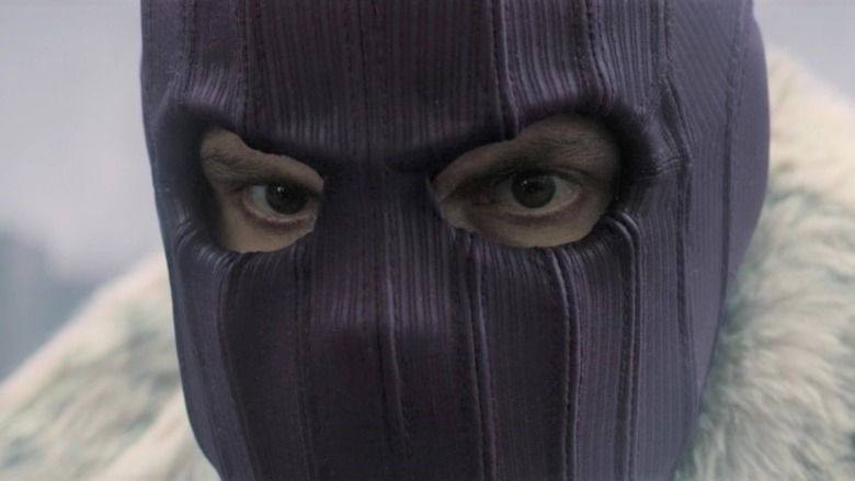 Zemo wearing mask