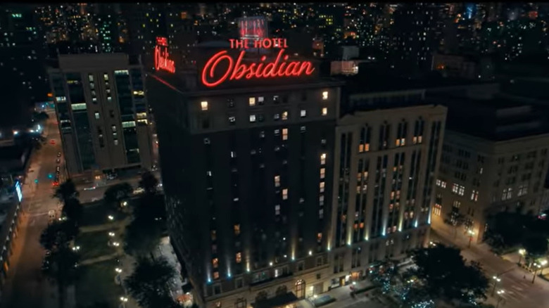 the hotel Obsidian