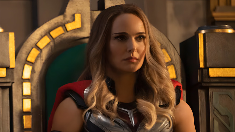 Jane Foster Thor on throne