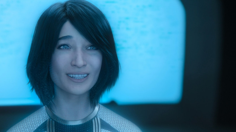 Cortana smiling