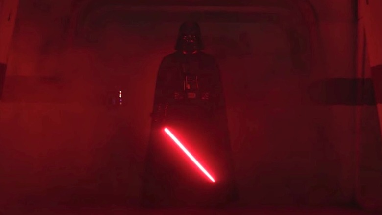 Darth Vader red hallway