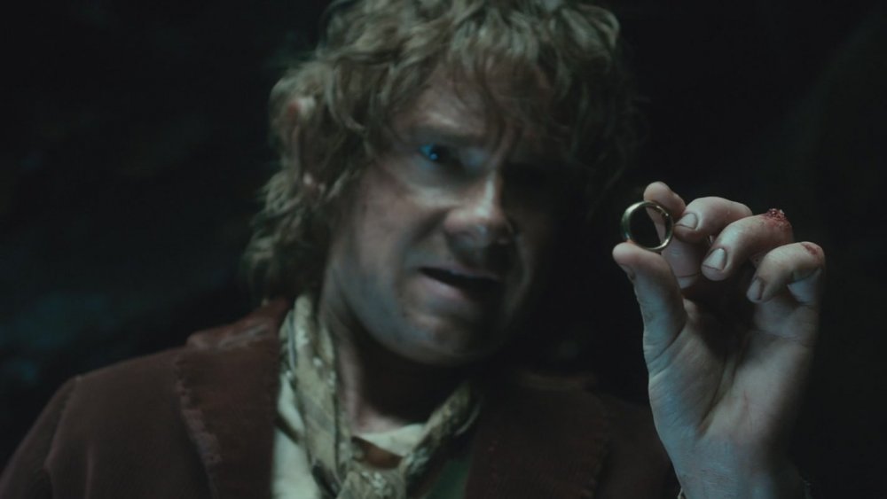 Bilbo finds the ring