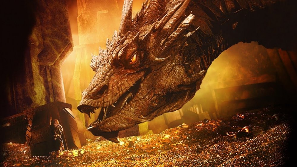 Bilbo and Smaug