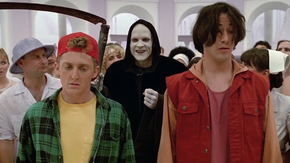 Scene from Bill & Ted's Excellent Adventure