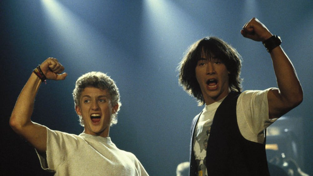 Scene from Bill & Ted's Excellent Adventure