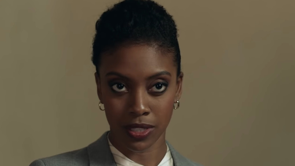 Condola Rashad facing off camera