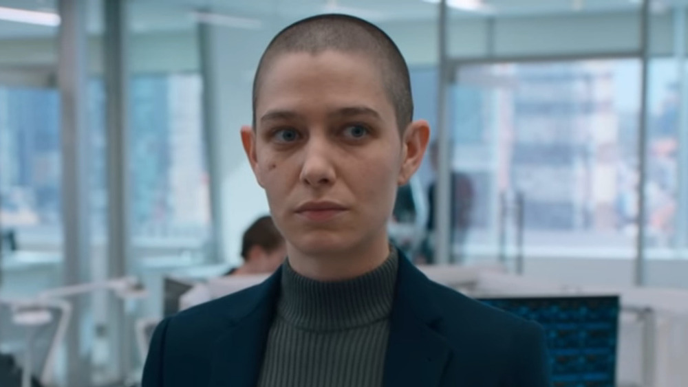 Asia Kate Dillon gazing