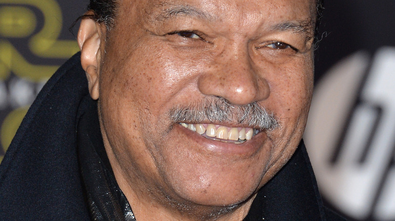 Billy Dee Williams smiles