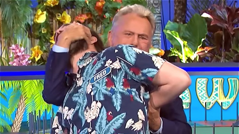 Pat Sajak choking somebody out