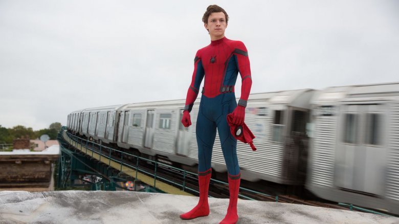 Tom Holland in Spider-Man: Homecoming