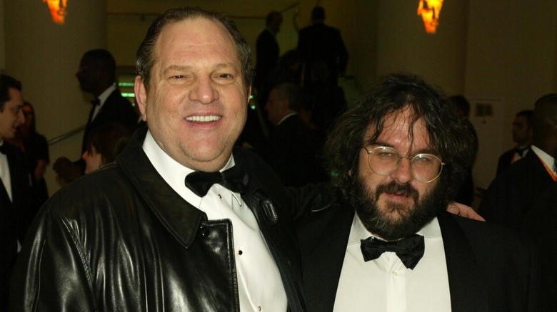 Peter Jackson and Harvey Weinstein