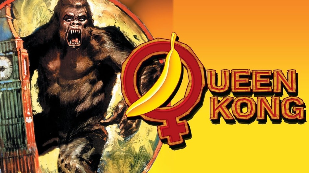 Queen Kong poses on poster